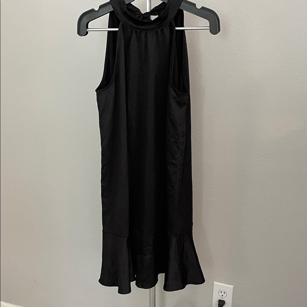 GAP Black Sleeveless Dress with Back Tie